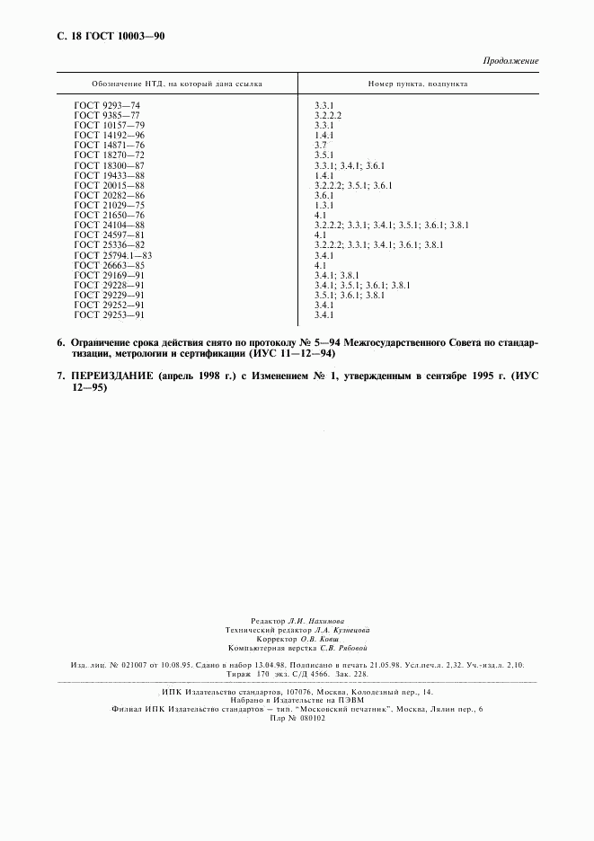 ГОСТ 10003-90, страница 20