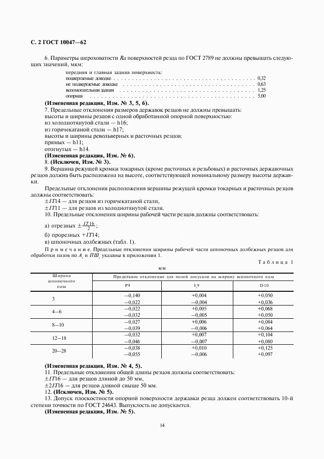 ГОСТ 10047-62, страница 2