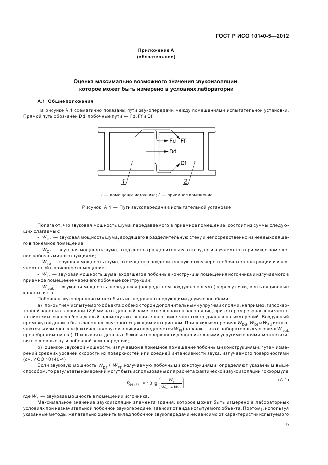 ГОСТ Р ИСО 10140-5-2012, страница 13