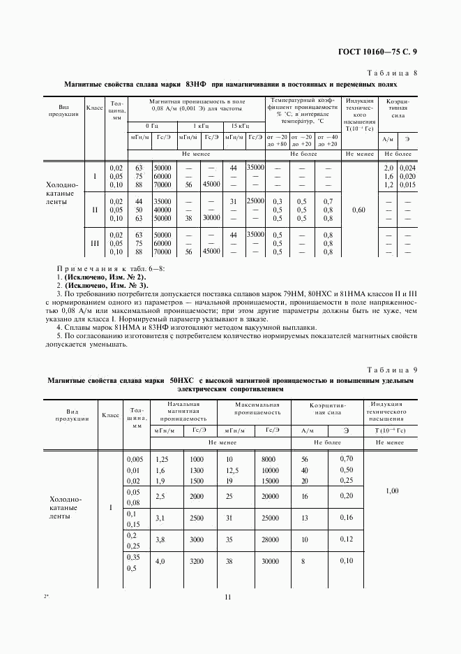 ГОСТ 10160-75, страница 11