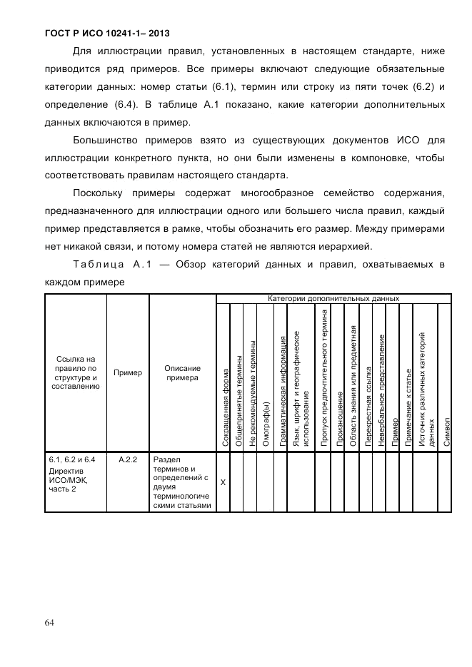 ГОСТ Р ИСО 10241-1-2013, страница 70