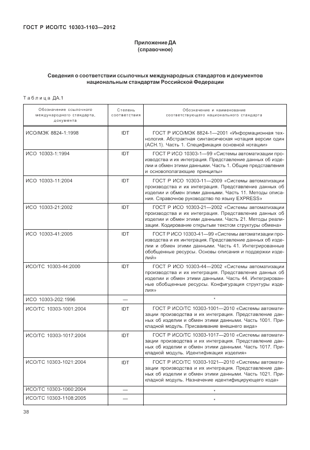ГОСТ Р ИСО/ТС 10303-1103-2012, страница 42