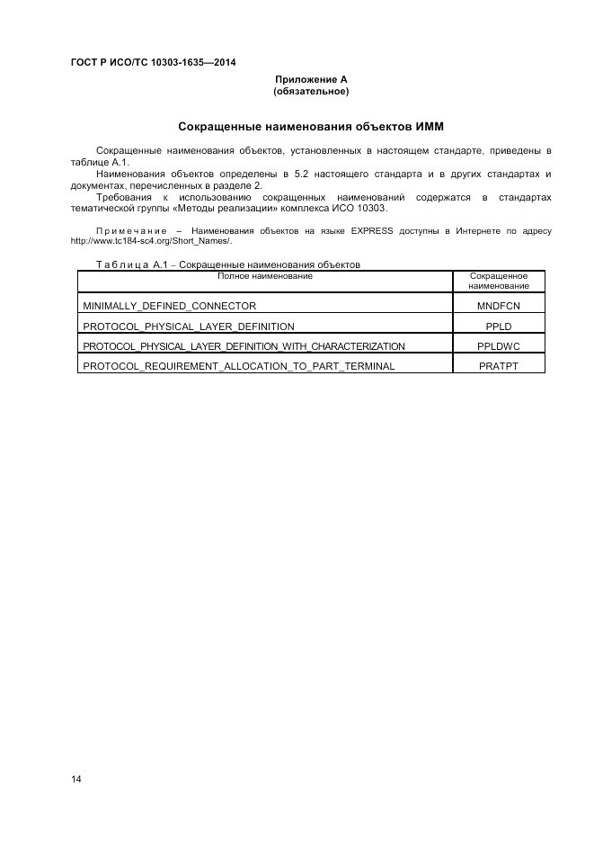 ГОСТ Р ИСО/ТС 10303-1635-2014, страница 18