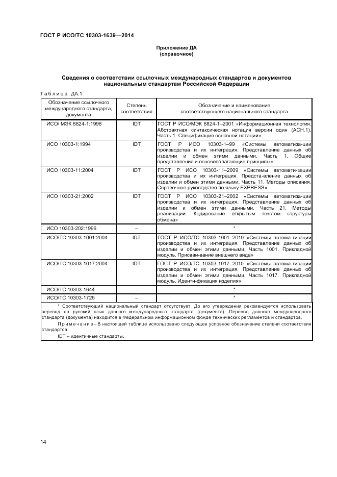ГОСТ Р ИСО/ТС 10303-1639-2014, страница 18