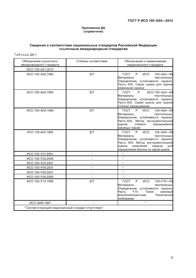 ГОСТ Р ИСО 105-E04-2014, страница 7