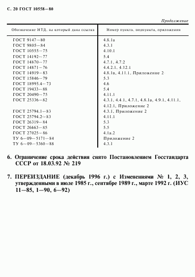 ГОСТ 10558-80, страница 21