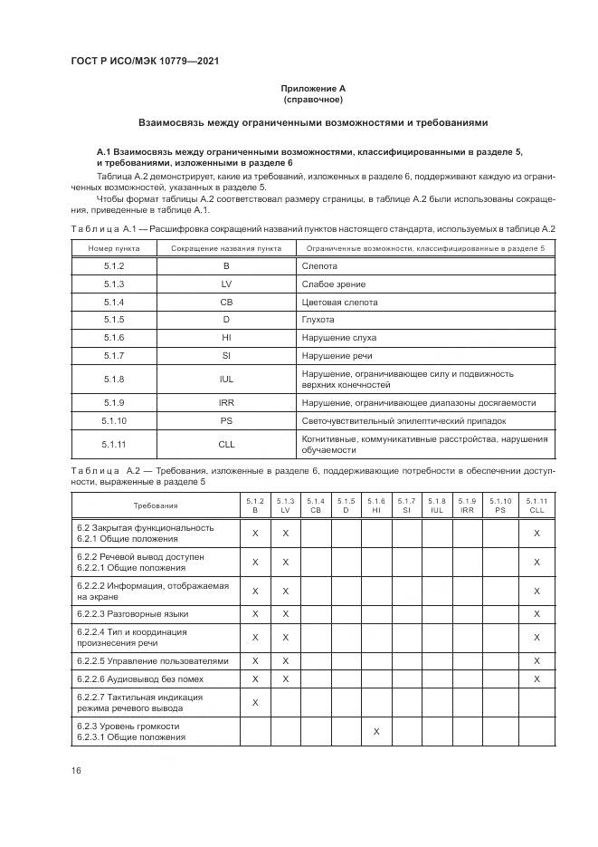 ГОСТ Р ИСО/МЭК  10779-2021, страница 22