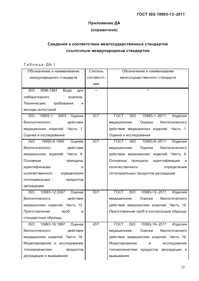 ГОСТ ISO 10993-13-2011, страница 21