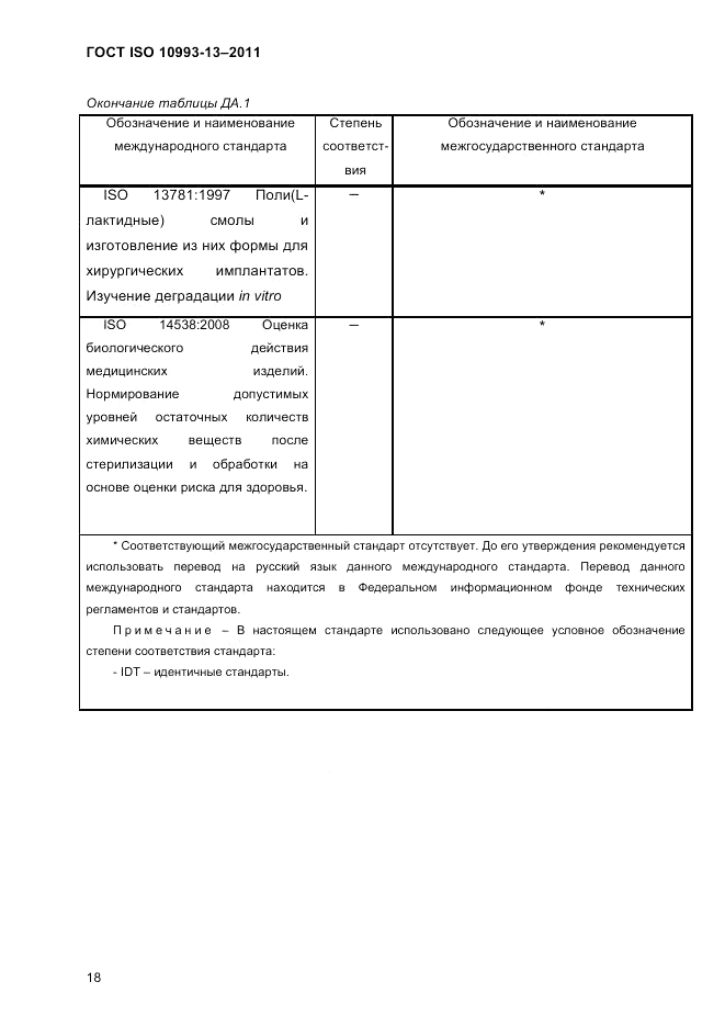ГОСТ ISO 10993-13-2011, страница 22