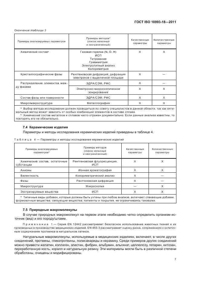 ГОСТ ISO 10993-18-2011, страница 13