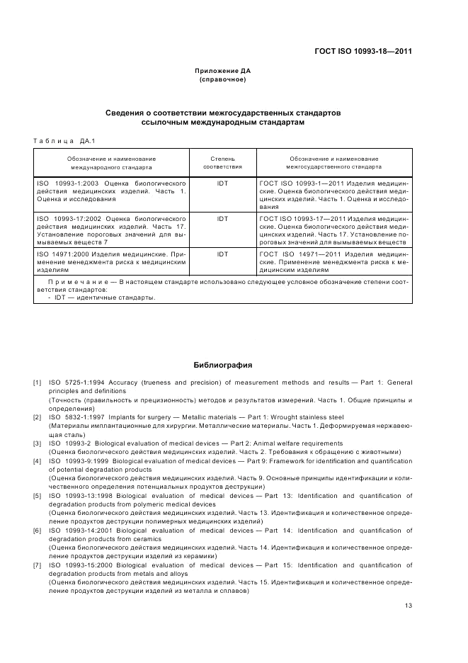 ГОСТ ISO 10993-18-2011, страница 19