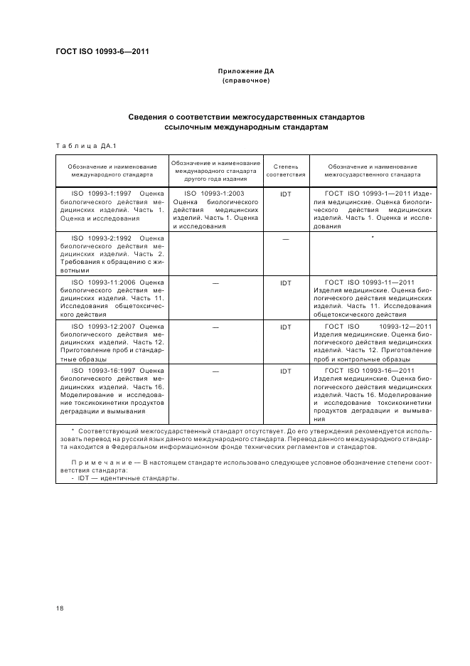 ГОСТ ISO 10993-6-2011, страница 22