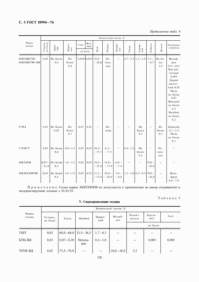 ГОСТ 10994-74, страница 5