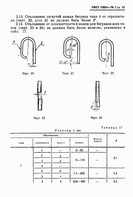 ГОСТ 11031-76, страница 36