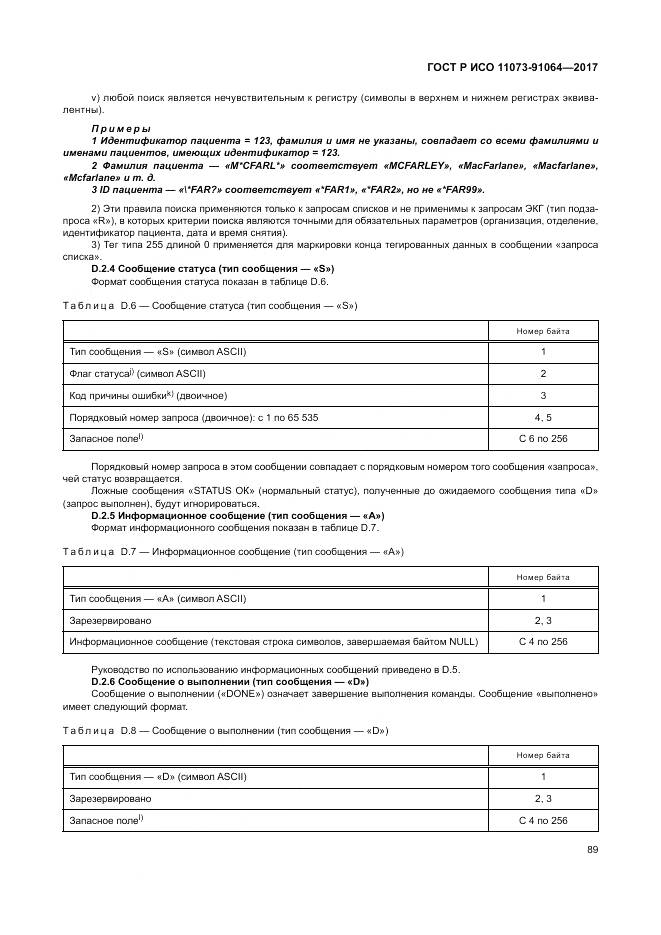 ГОСТ Р ИСО 11073-91064-2017, страница 95