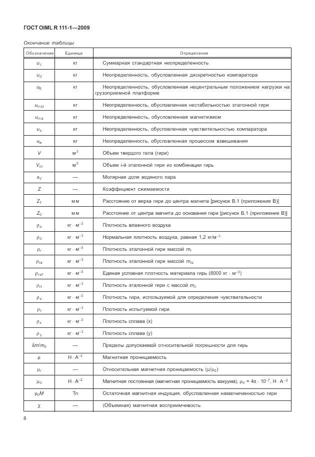 ГОСТ OIML R 111-1-2009, страница 13