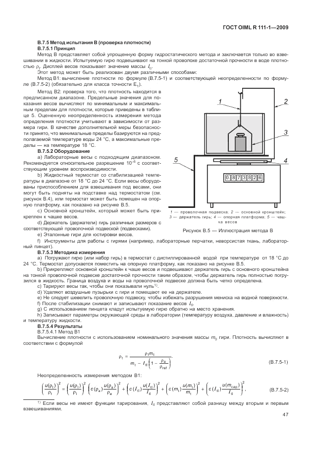 ГОСТ OIML R 111-1-2009, страница 52