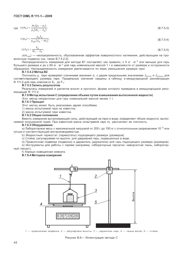 ГОСТ OIML R 111-1-2009, страница 53