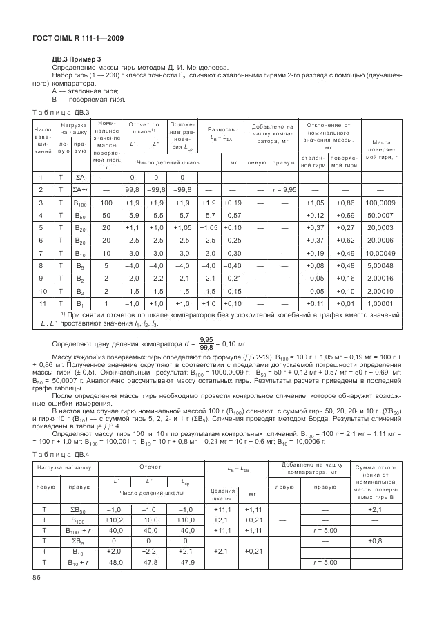 ГОСТ OIML R 111-1-2009, страница 91