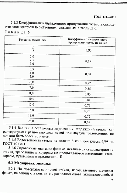 ГОСТ 111-2001, страница 12