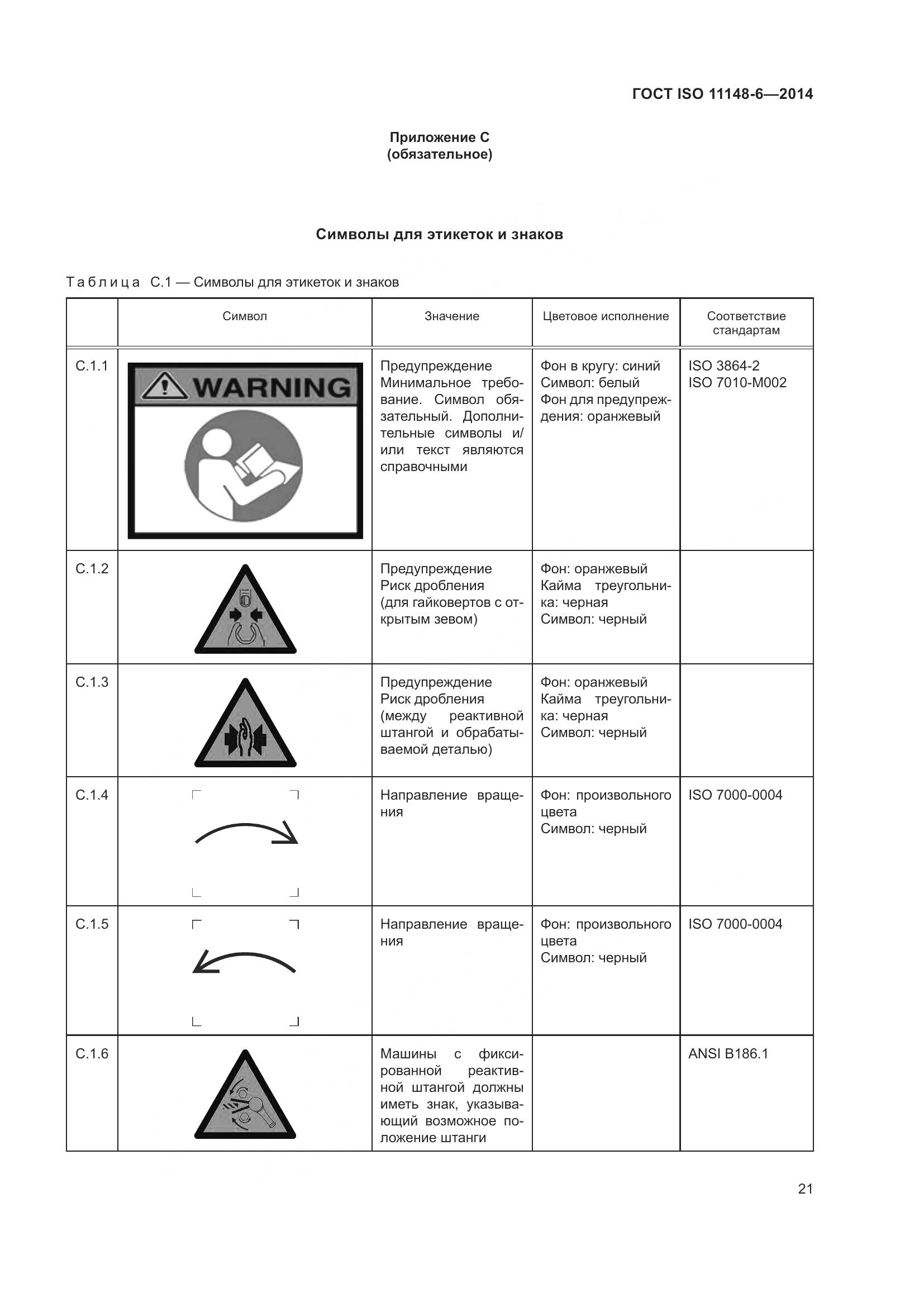 ГОСТ ISO 11148-6-2014, страница 27
