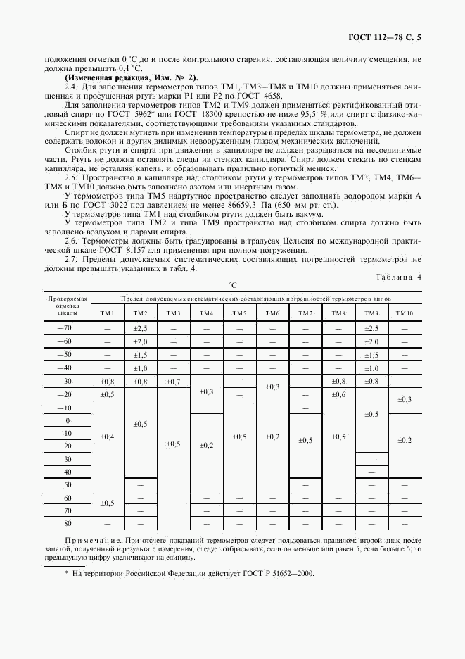 ГОСТ 112-78, страница 6