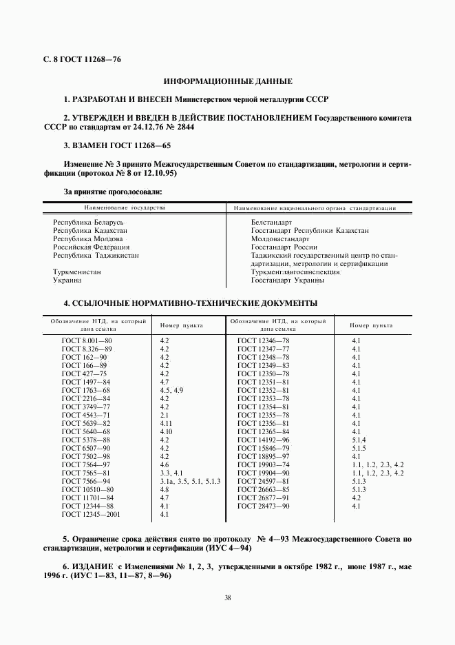 ГОСТ 11268-76, страница 8