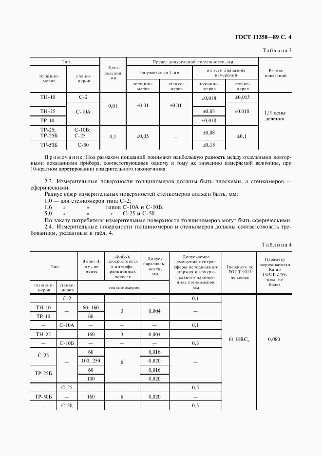 ГОСТ 11358-89, страница 5