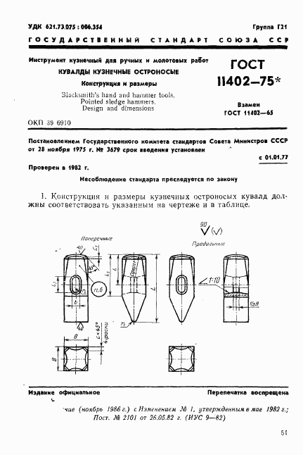 ГОСТ 11402-75, страница 1