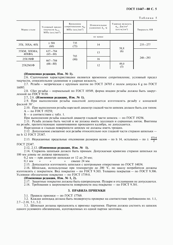 ГОСТ 11447-80, страница 6