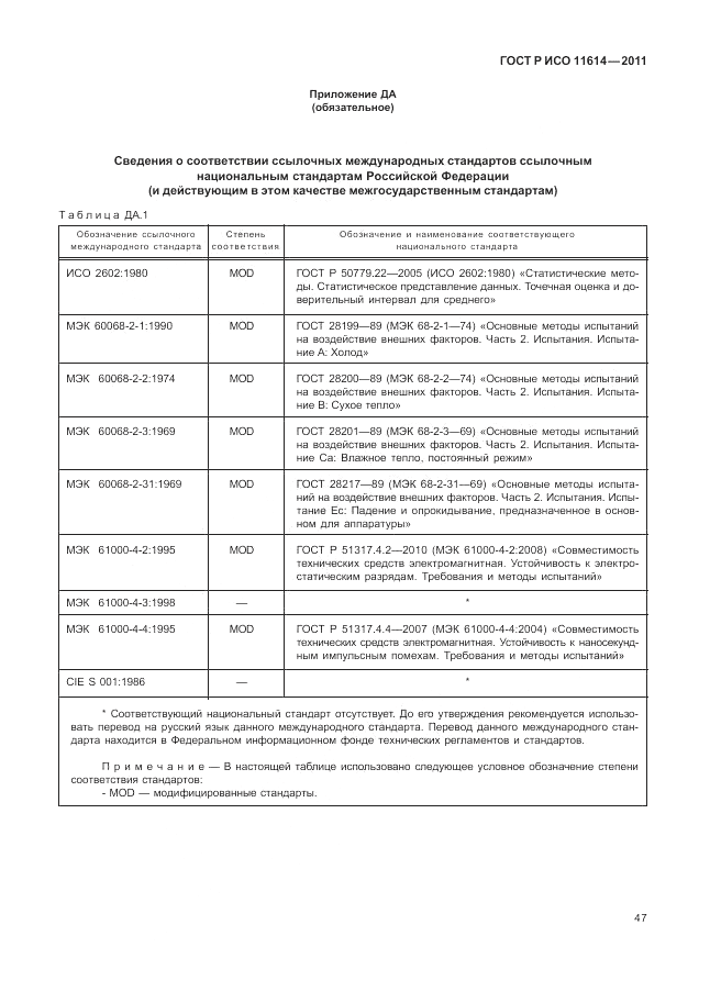 ГОСТ Р ИСО 11614-2011, страница 51