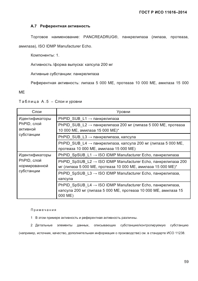 ГОСТ Р ИСО 11616-2014, страница 68