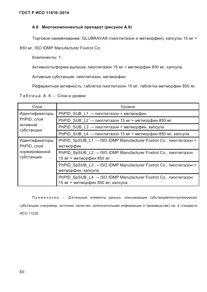 ГОСТ Р ИСО 11616-2014, страница 69