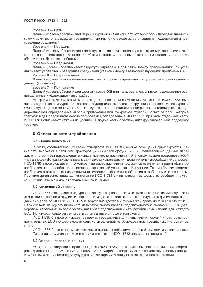 ГОСТ Р ИСО 11783-1-2021, страница 12