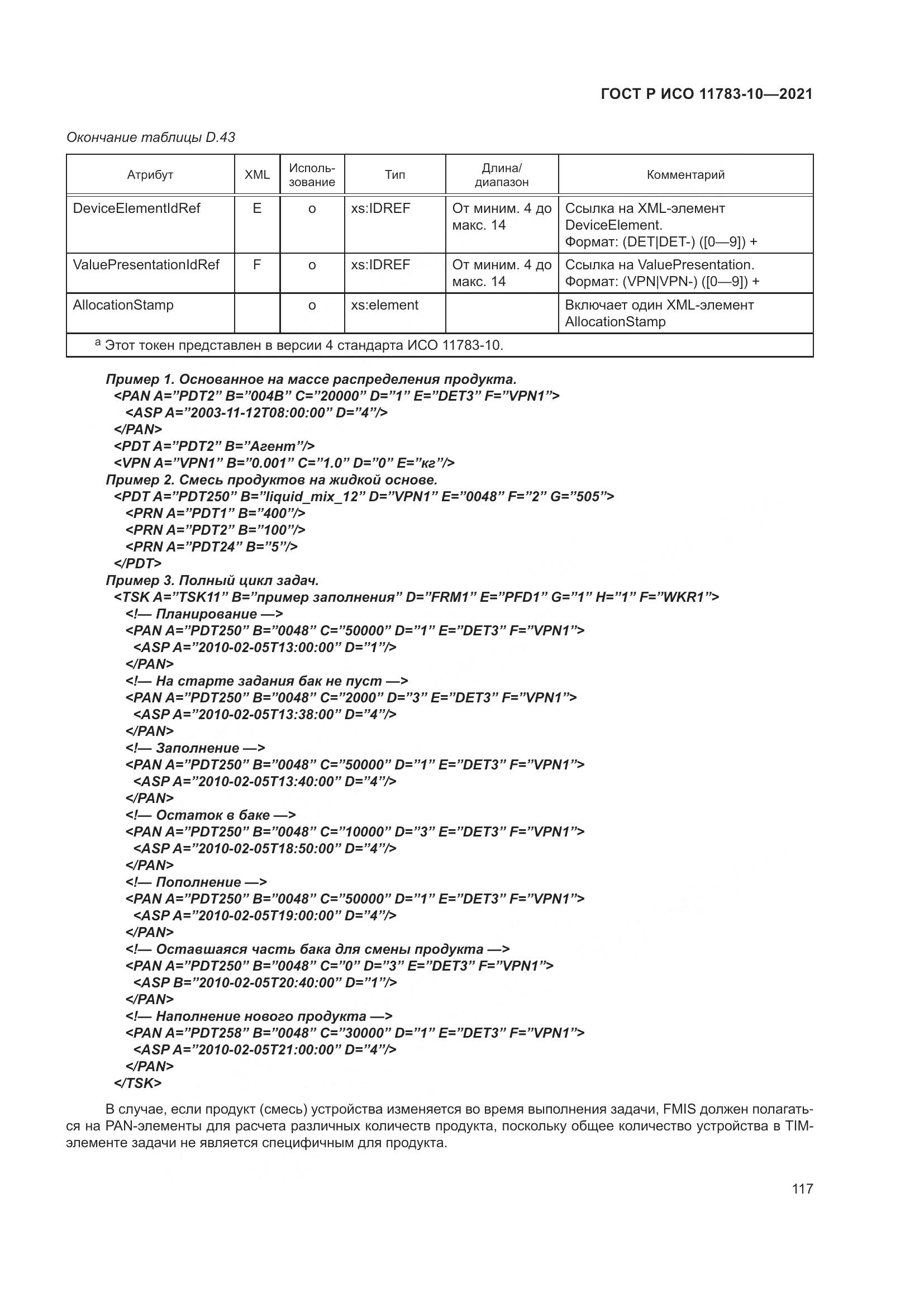 ГОСТ Р ИСО 11783-10-2021, страница 121
