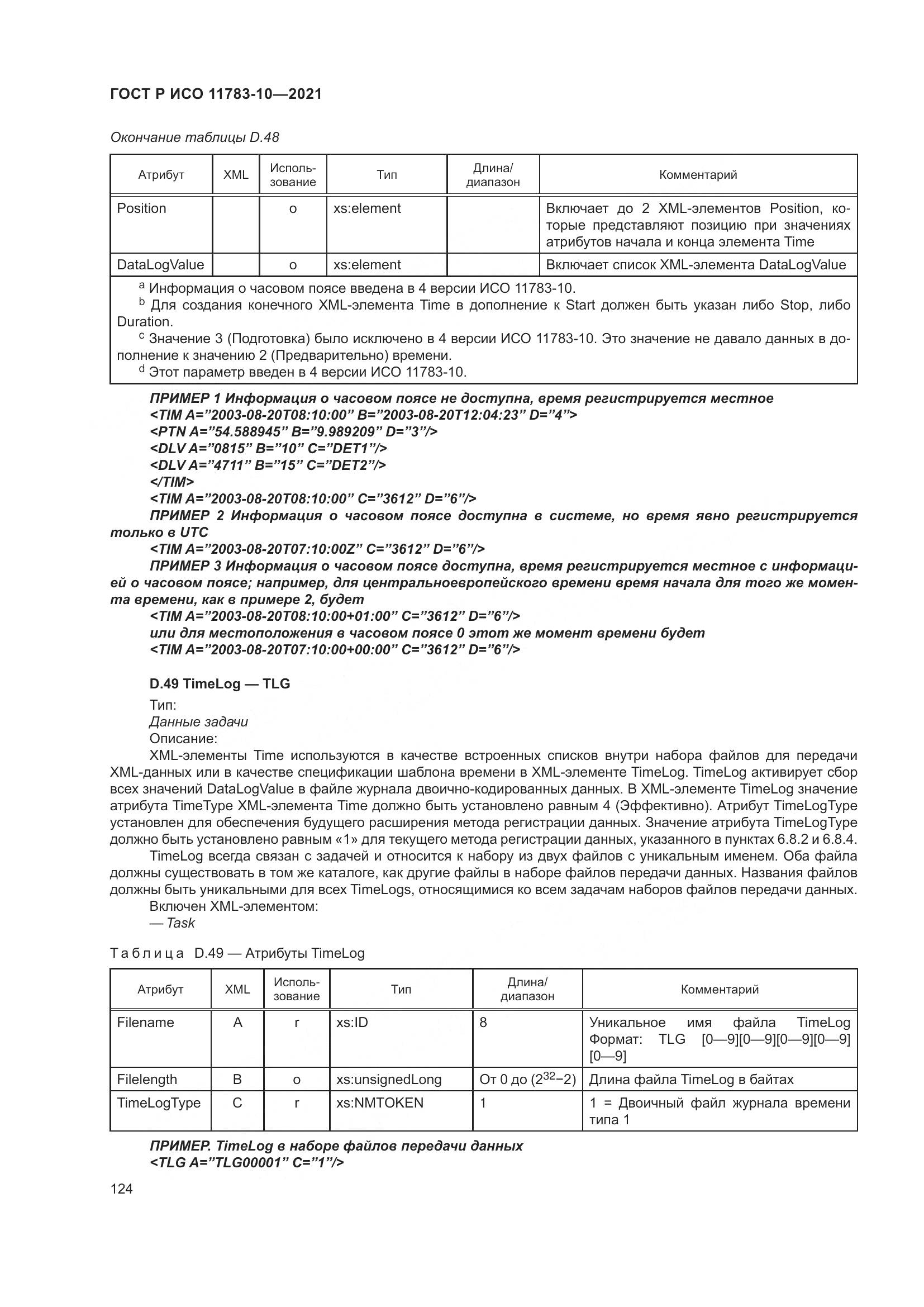 ГОСТ Р ИСО 11783-10-2021, страница 128