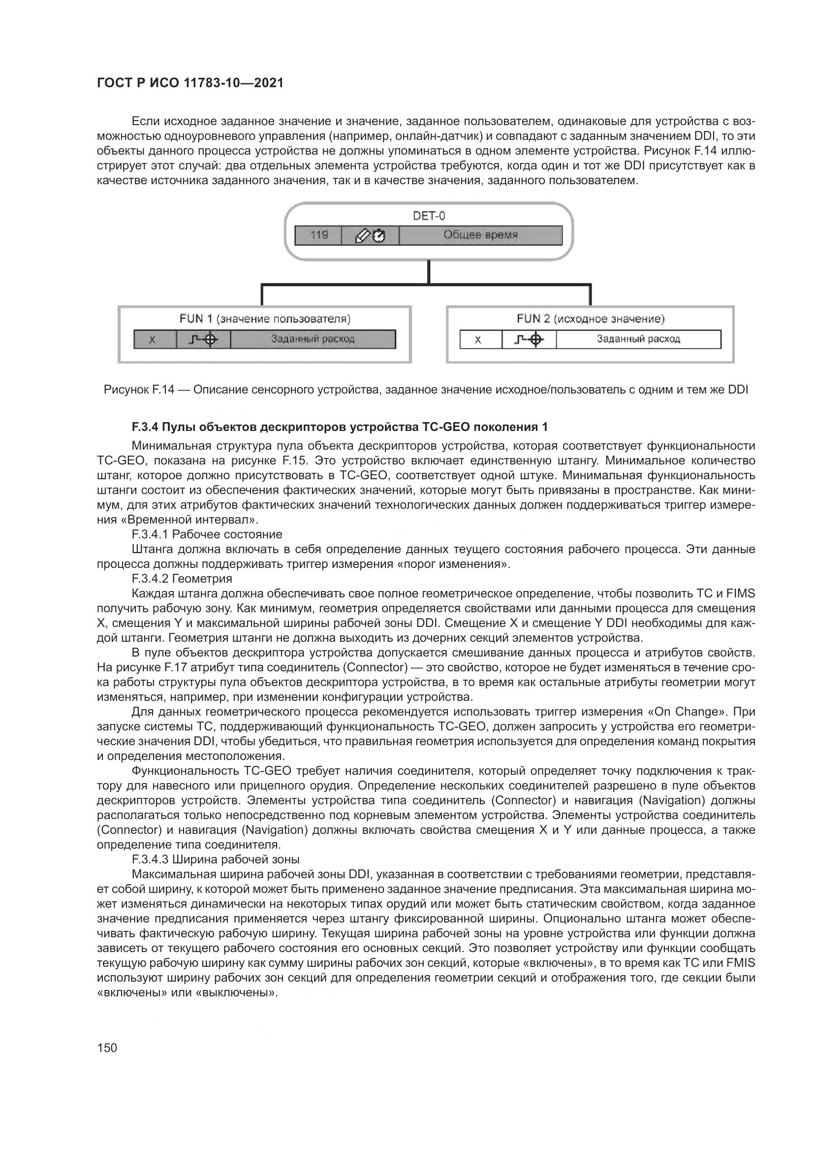 ГОСТ Р ИСО 11783-10-2021, страница 154