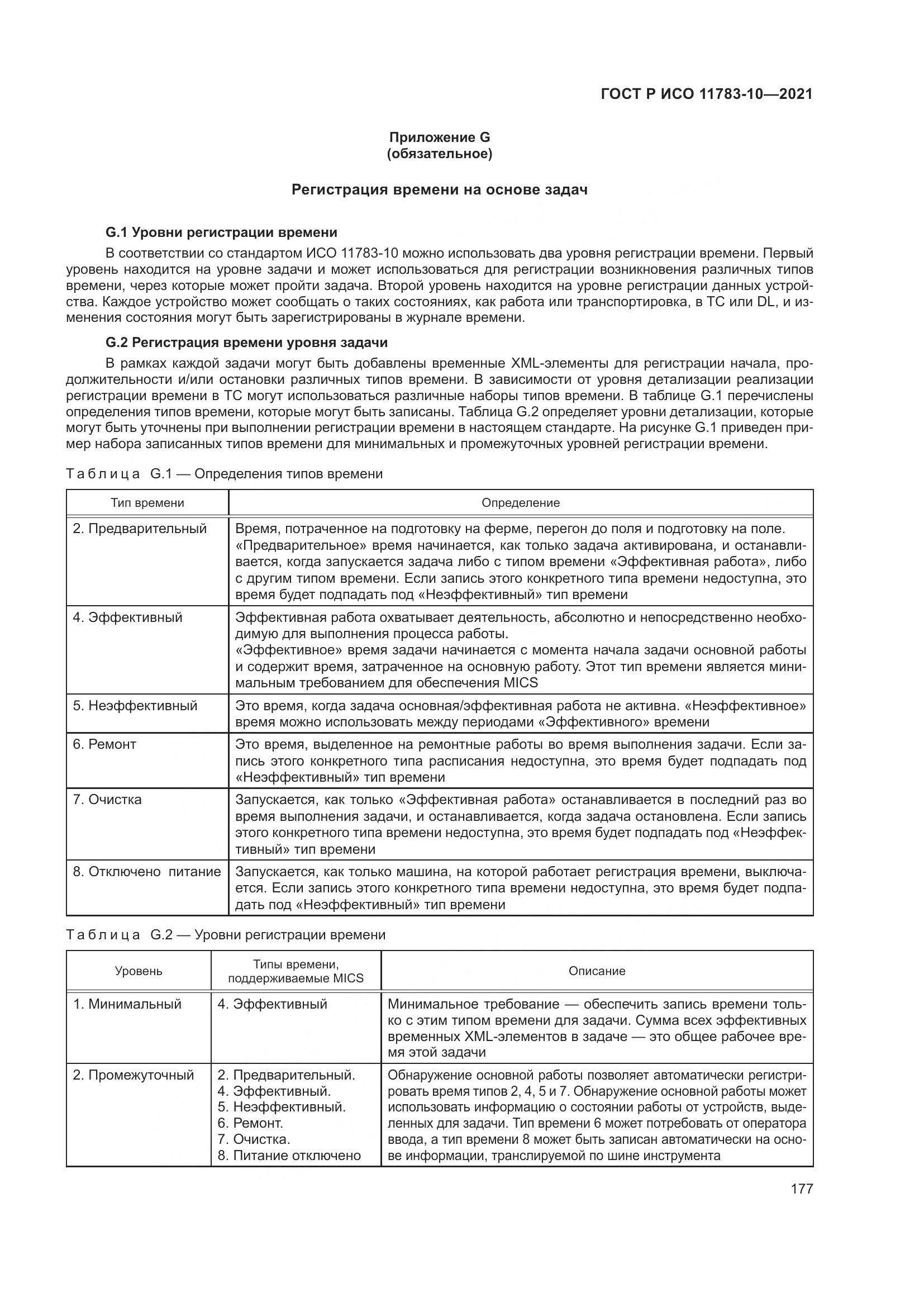 ГОСТ Р ИСО 11783-10-2021, страница 181