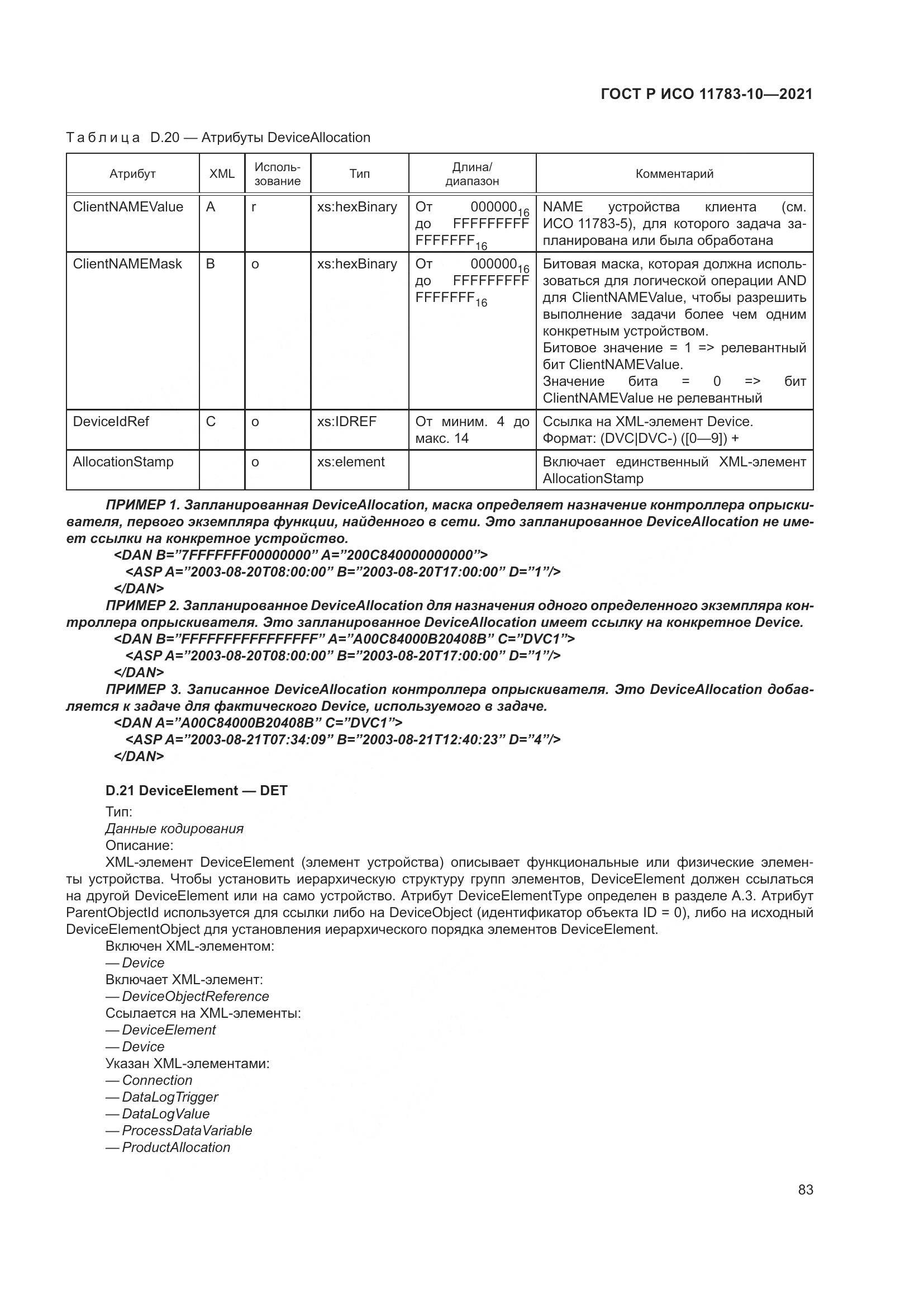 ГОСТ Р ИСО 11783-10-2021, страница 87