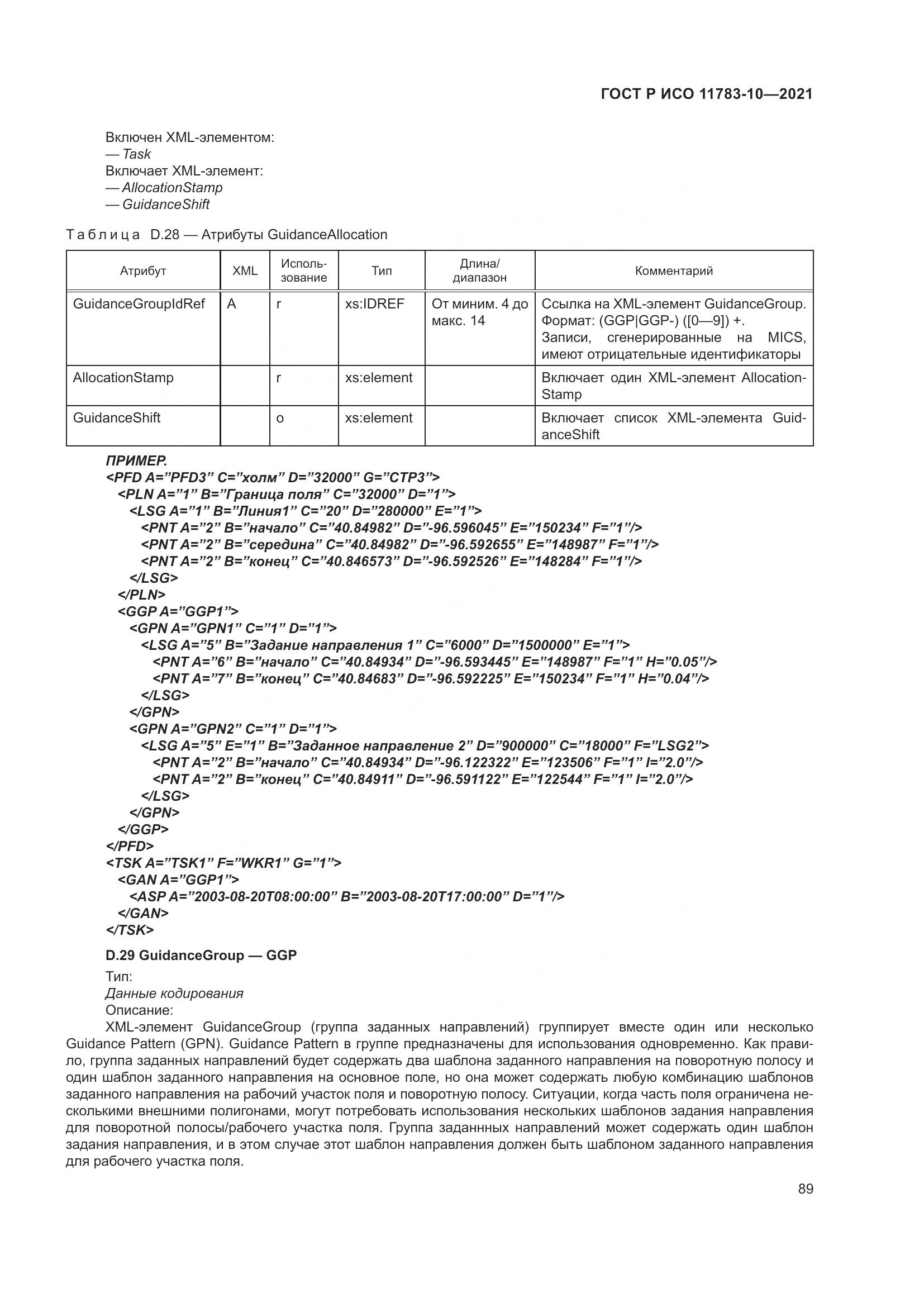 ГОСТ Р ИСО 11783-10-2021, страница 93