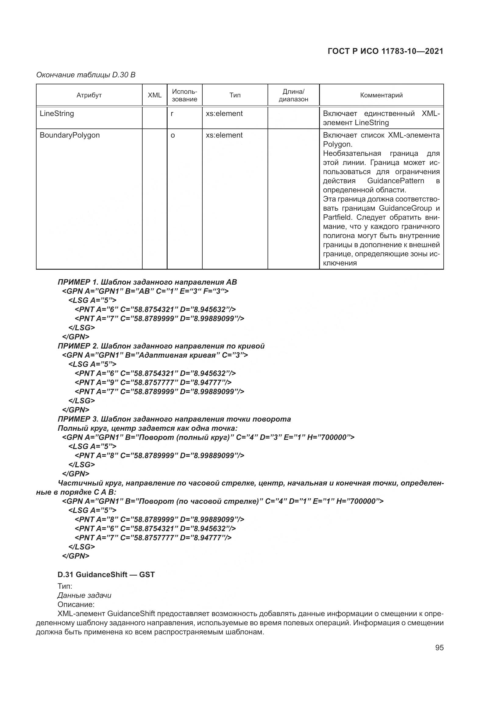 ГОСТ Р ИСО 11783-10-2021, страница 99