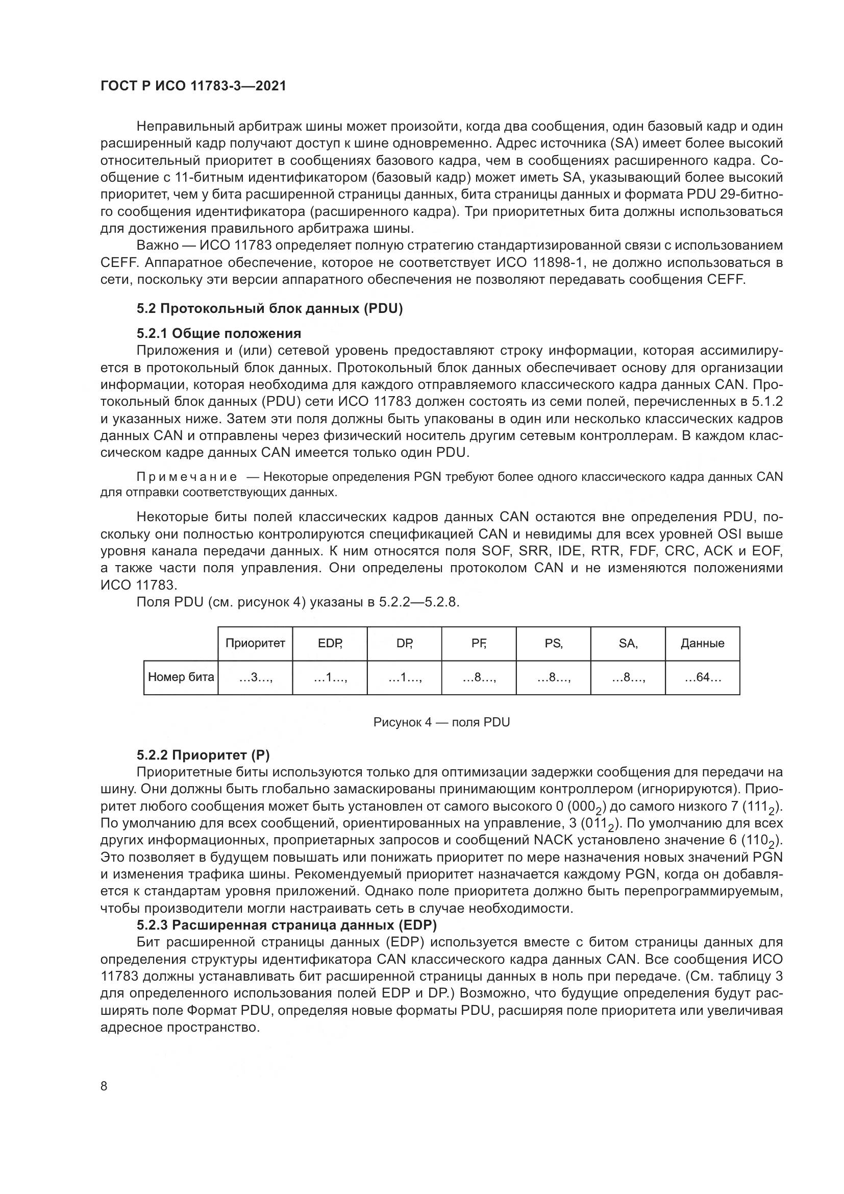 ГОСТ Р ИСО 11783-3-2021, страница 12