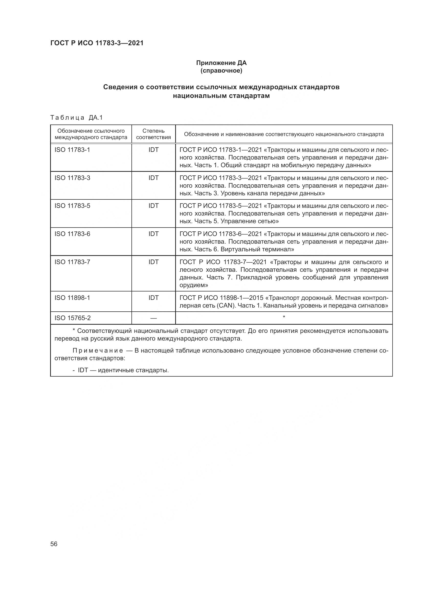 ГОСТ Р ИСО 11783-3-2021, страница 60