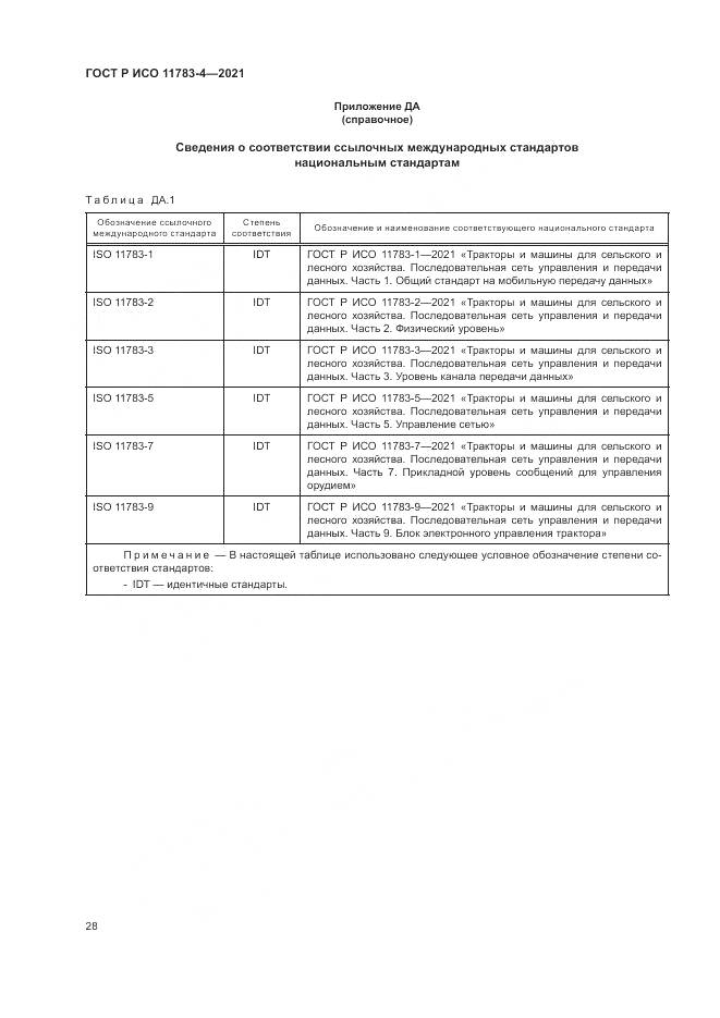 ГОСТ Р ИСО 11783-4-2021, страница 32