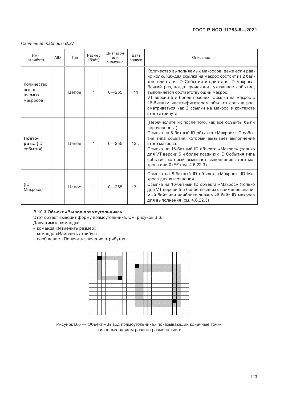ГОСТ Р ИСО 11783-6-2021, страница 127