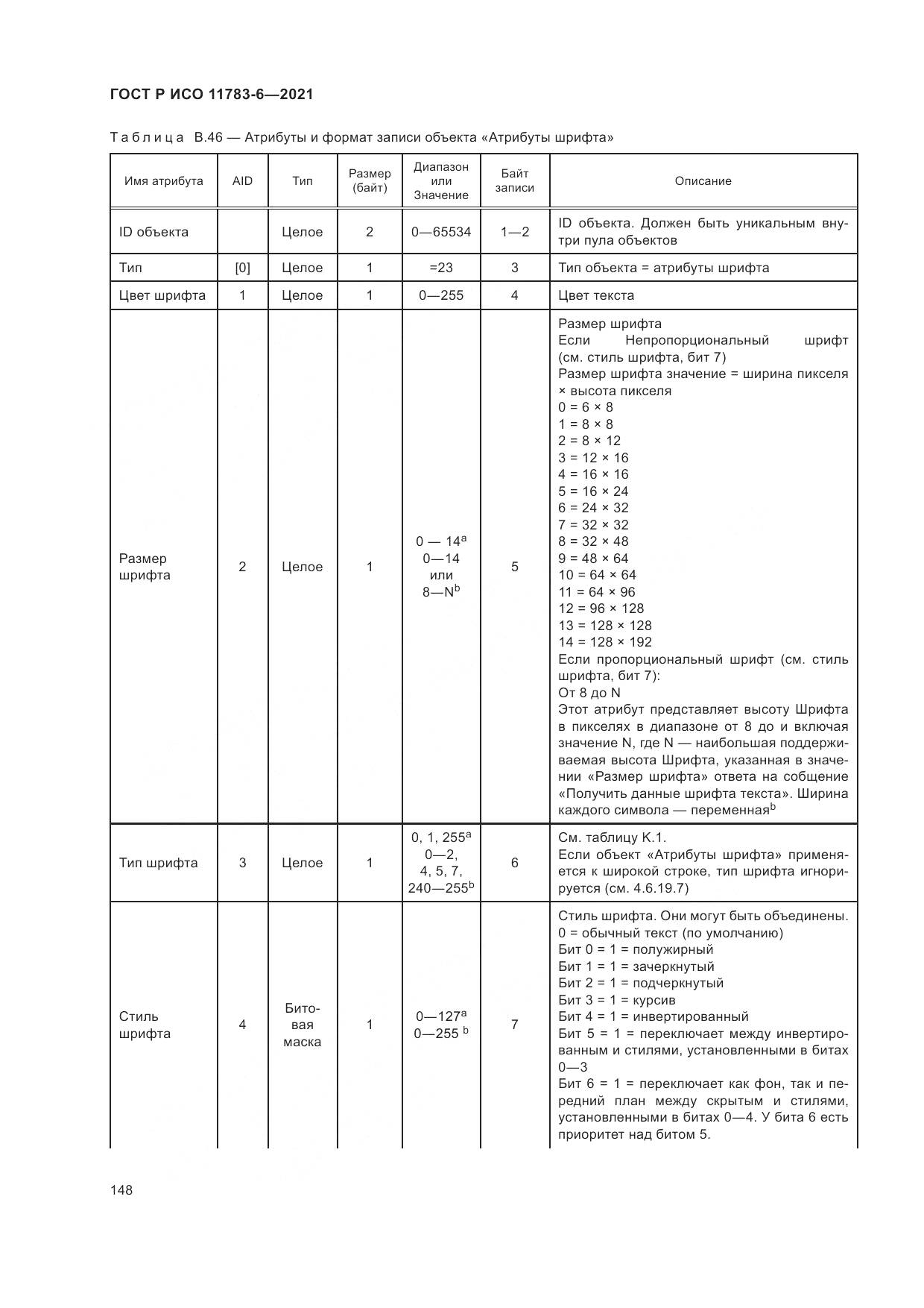 ГОСТ Р ИСО 11783-6-2021, страница 152