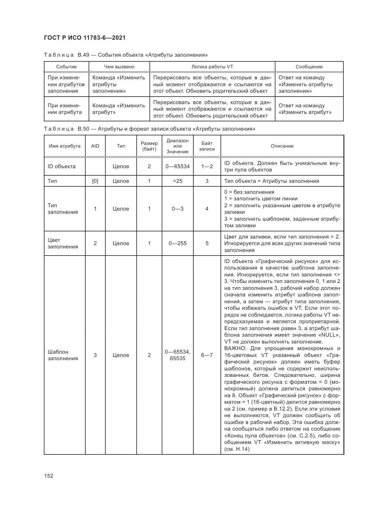ГОСТ Р ИСО 11783-6-2021, страница 156