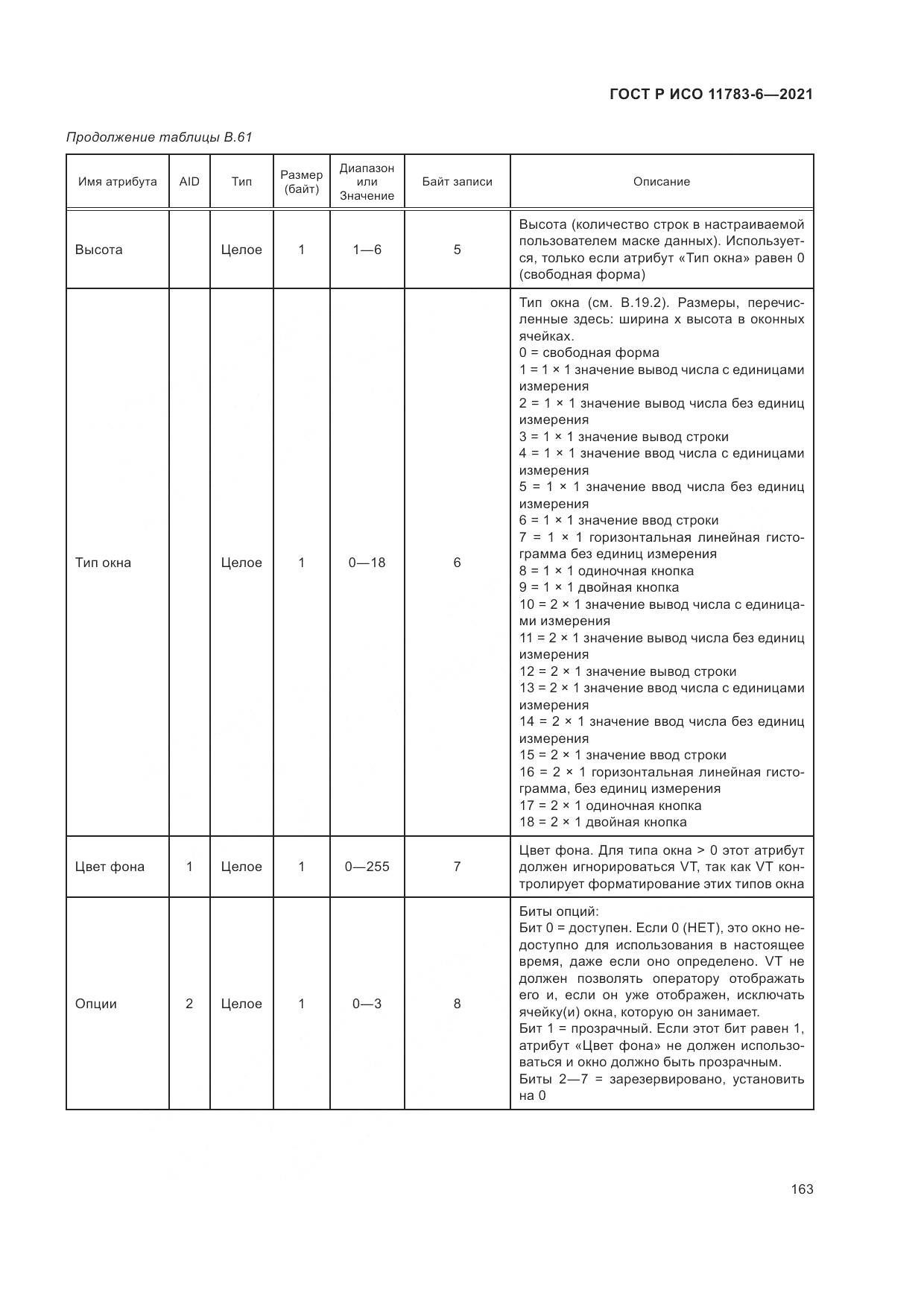 ГОСТ Р ИСО 11783-6-2021, страница 167