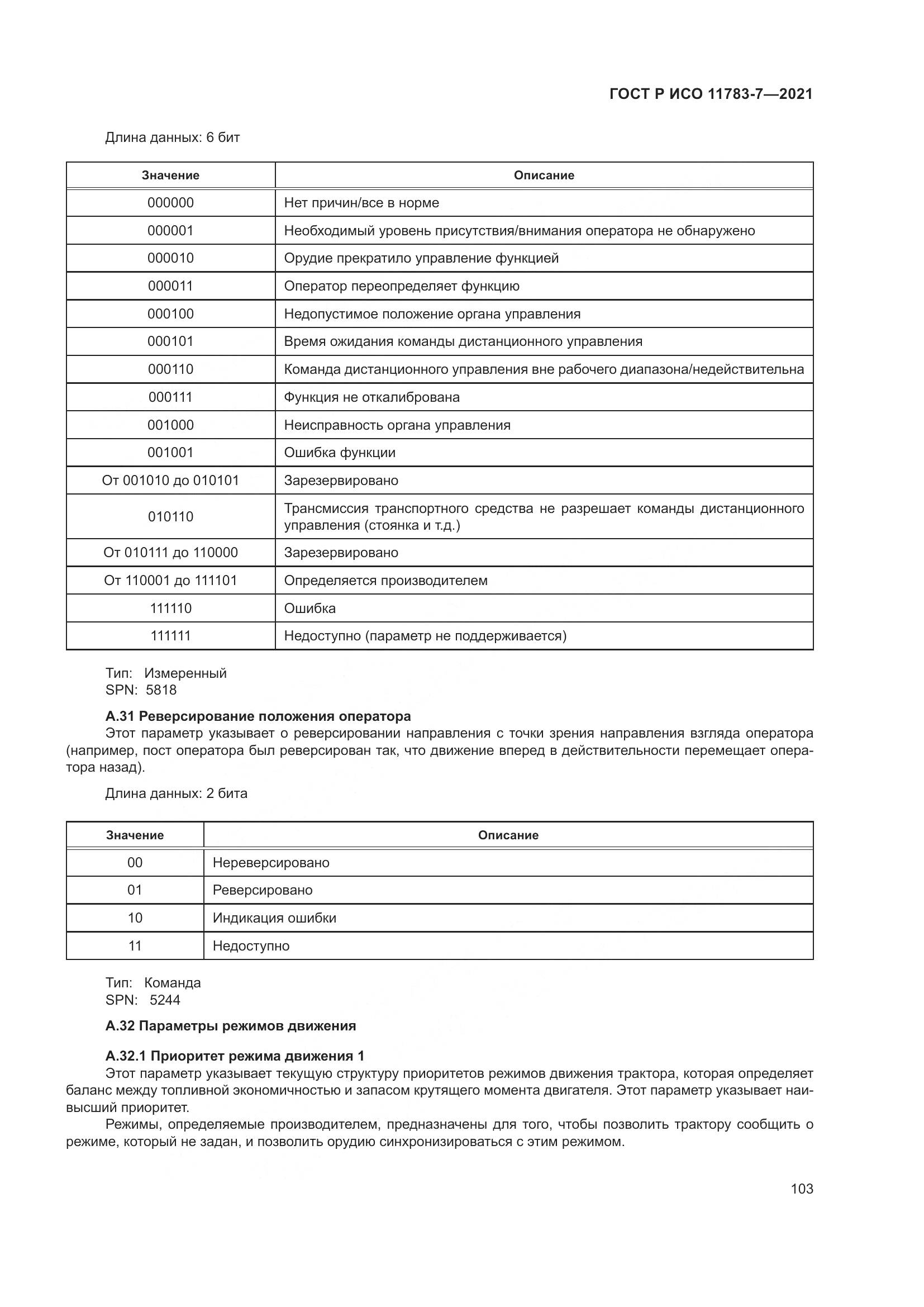 ГОСТ Р ИСО 11783-7-2021, страница 107