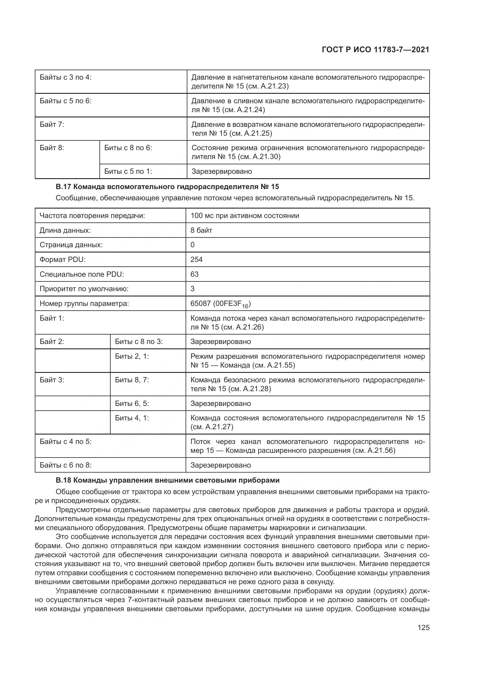 ГОСТ Р ИСО 11783-7-2021, страница 129